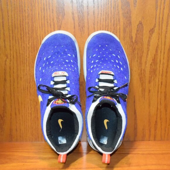 Nike Free Run Trail 5.0 Shoes Size 10.5 Concord Taxi Blue Sneakers CW5814-401 - Picture 8 of 9